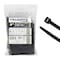 Kable Kontrol Cable Tie, 4 in L, 1 in Max Bundle Dia., Black, Nylon 6/6, 18 lb Strength, 1000 PK CT208 - alternate 1